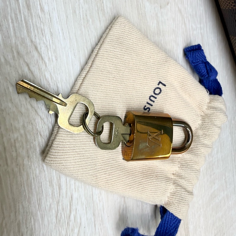 LV棋盤格SPEEDY25背帶款波士頓包N40575-24