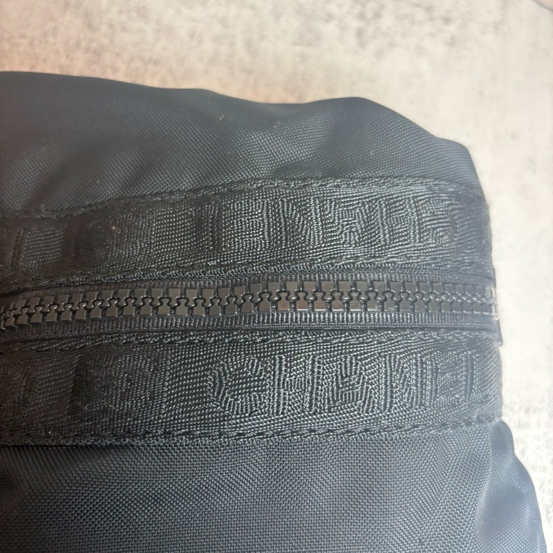 chanel黑色帆布 超大腰包 運動系列 sports 55CM-4