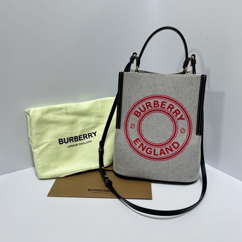 【全新品🎁】 Burberry 專櫃新款 水桶包 斜背包 （專櫃83,000）