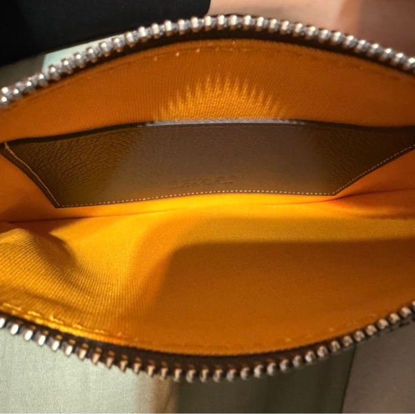 Goyard 全新未使用拉鍊零錢包（灰）-9