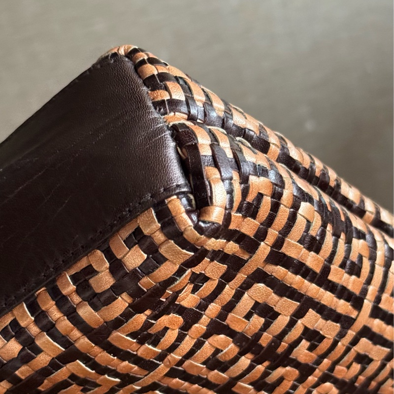 Givenchy紀梵希 皮革編織手提包-9