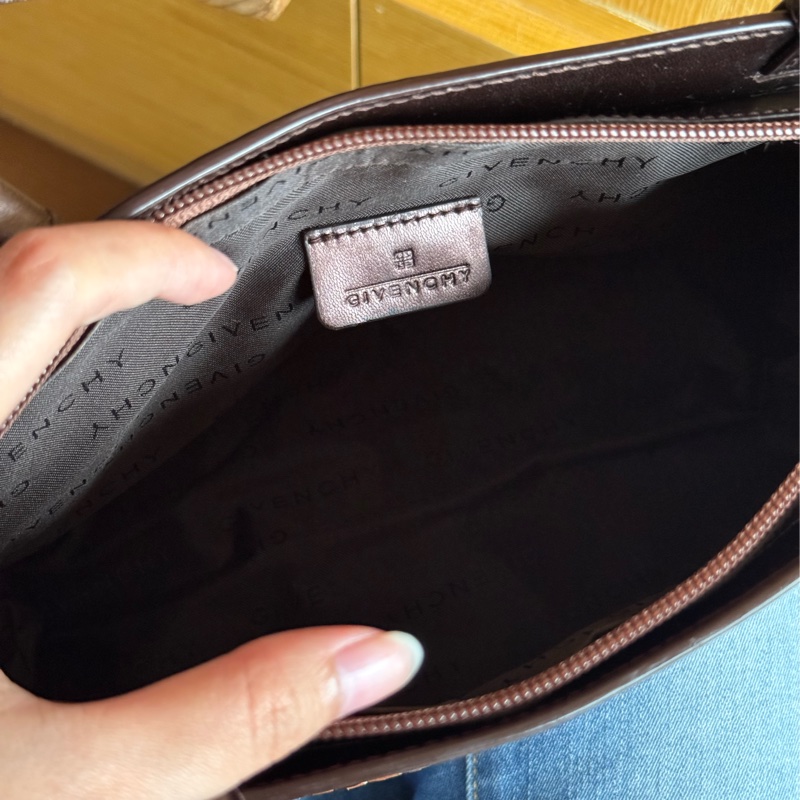 Givenchy紀梵希 皮革編織手提包-14