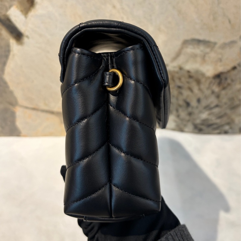 YSL 黑金牛皮LOU LOU-TOY-2
