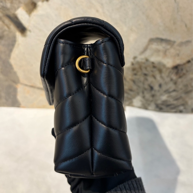 YSL 黑金牛皮LOU LOU-TOY-3