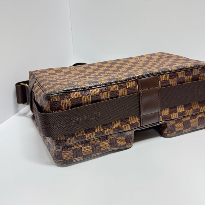 【極新🎁】 LV Damier 棋盤格 郭富城包 郵差包 （專櫃11.7萬）-16