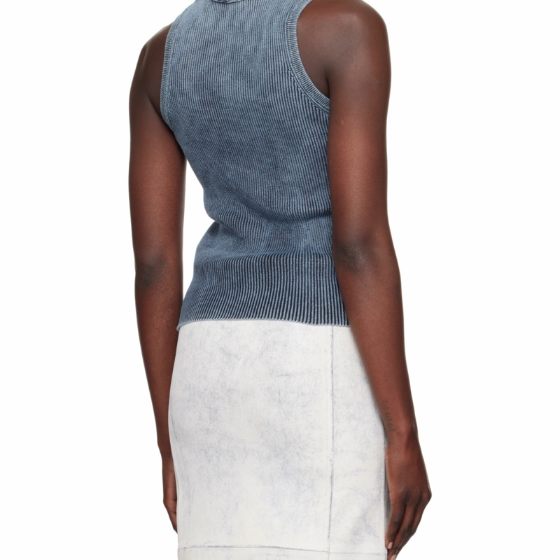 Diesel 女士 羅紋針織背心XXS XS S M L碼模特身高 175 CM,穿著S碼-4