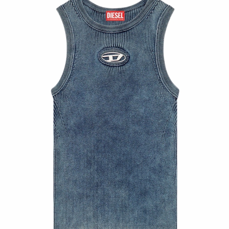 Diesel 女士 羅紋針織背心XXS XS S M L碼模特身高 175 CM,穿著S碼-5