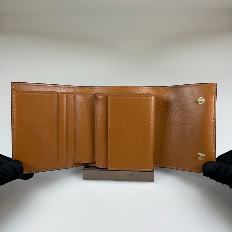 CELINE 老花三折短夾-7