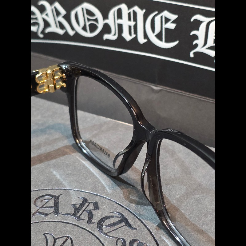 BALENCIAGA 巴黎世家 BB0104O 001 BB Logo黑框眼鏡|精品光學鏡框|杰瑪眼鏡-3