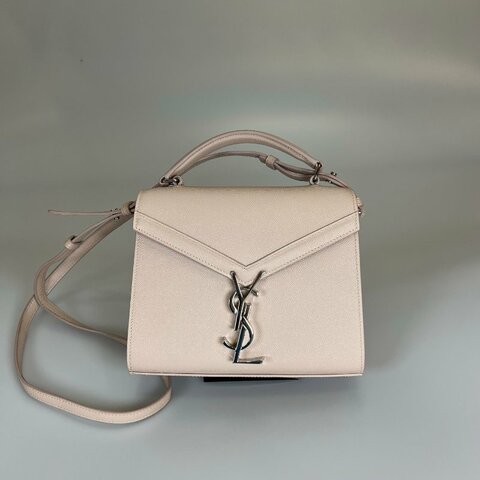 YSL 粉魚子醬Cassamdra兩用肩背包