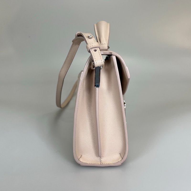 YSL 粉魚子醬Cassamdra兩用肩背包-3