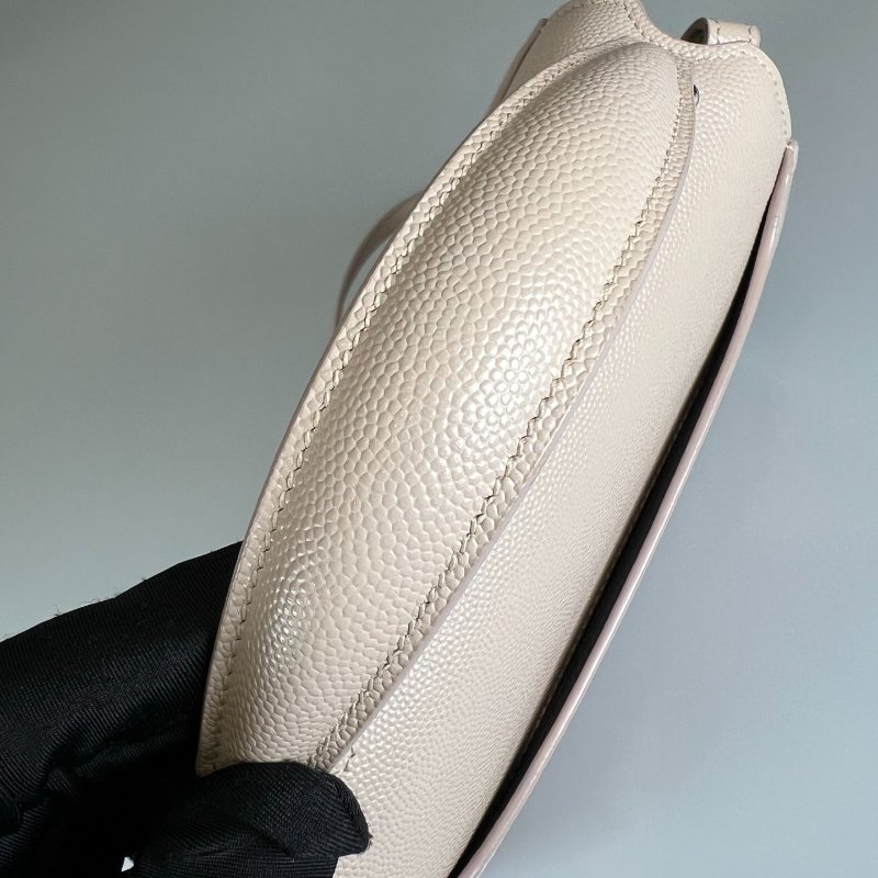 YSL 粉魚子醬Cassamdra兩用肩背包-12