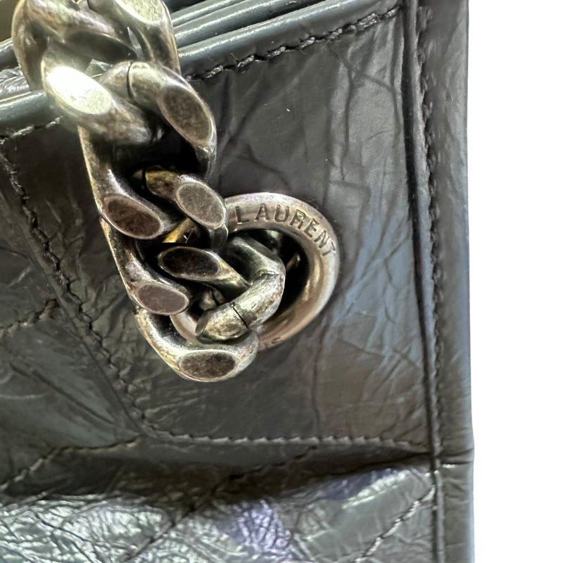 【美收精品】YSL灰色肩背包 5-54-9