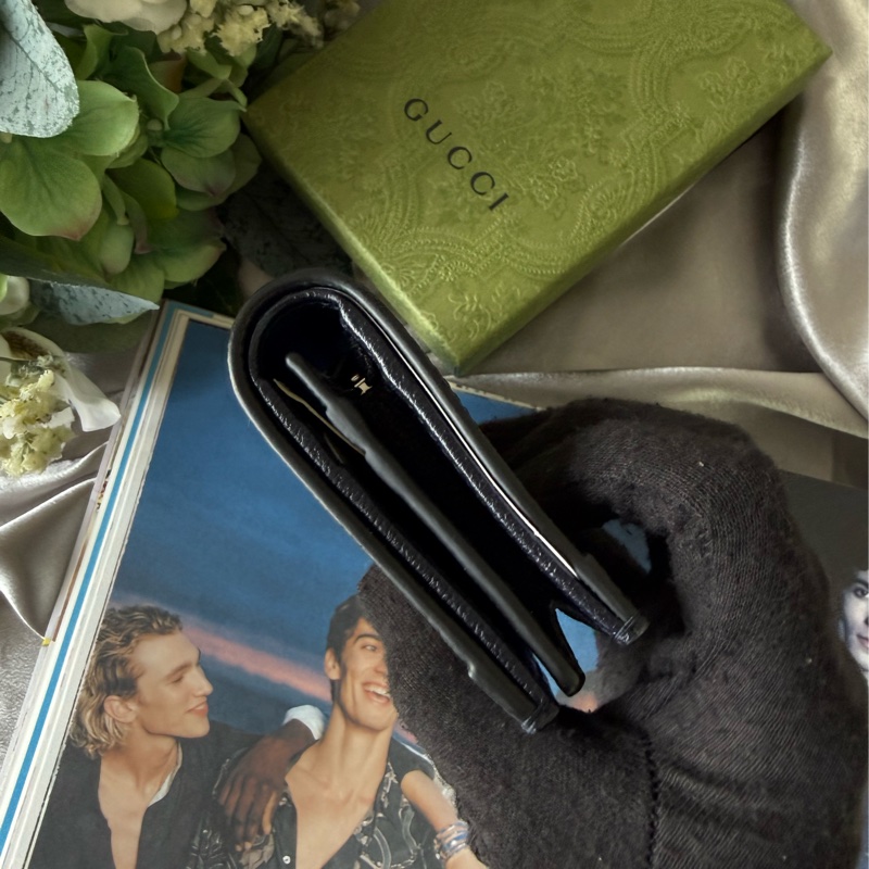 GG Supreme Ophidia卡片小短夾(藍紅)-4