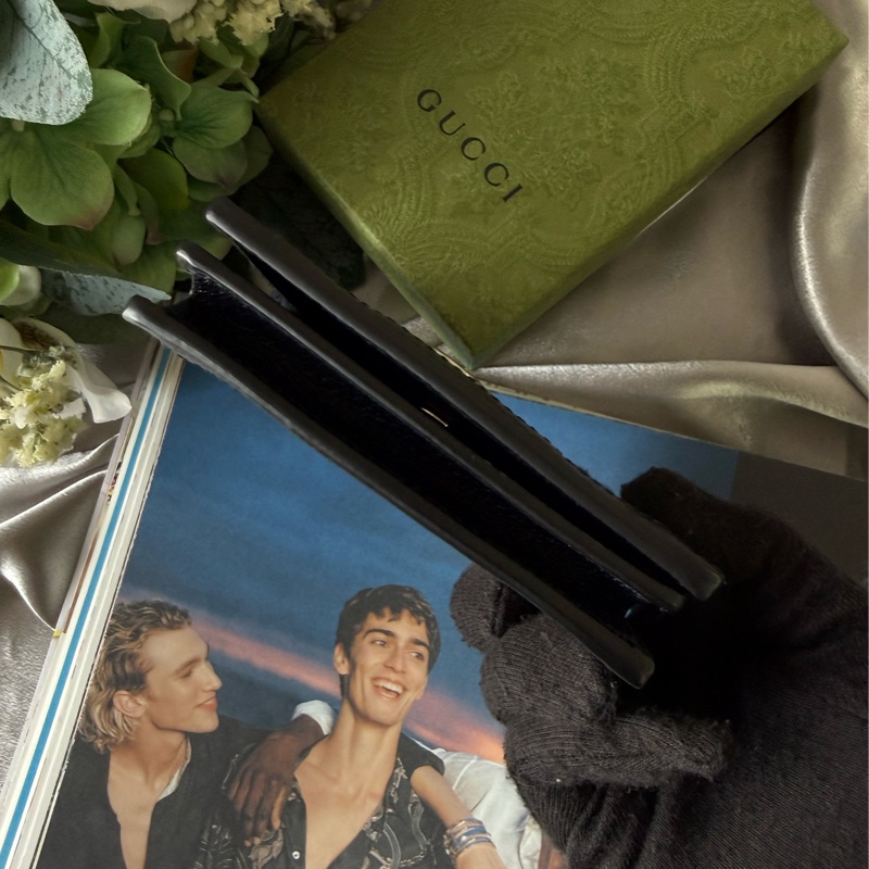 GG Supreme Ophidia卡片小短夾(藍紅)-5