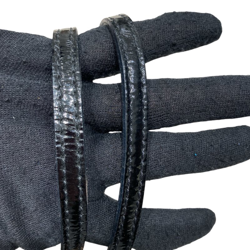 CHANEL 香奈兒 網狀肩背兩用包 漆皮-5