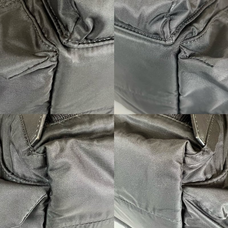 BURBERRY 黑色帆布後背包-11