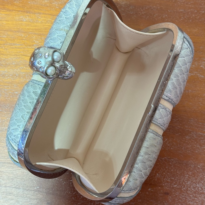 Alexander McQueen 骷髏頭手拿包-4