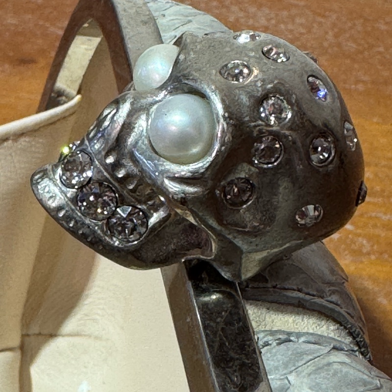 Alexander McQueen 骷髏頭手拿包-13