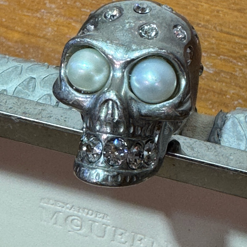 Alexander McQueen 骷髏頭手拿包-15