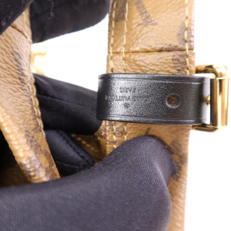 LOUIS VUITTON Monogram Reverse Atlantis BB金扣手挽肩背兩用袋-13