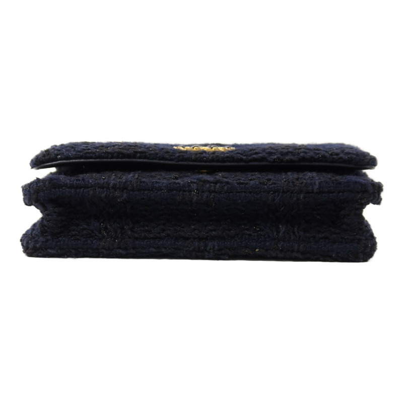 CHANEL Tweed Wallet On Chain手挽肩背兩用袋-3