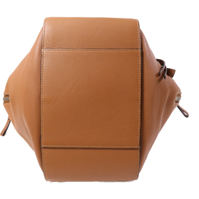 LOEWE 牛皮皮革Hammock銀扣肩背袋-3