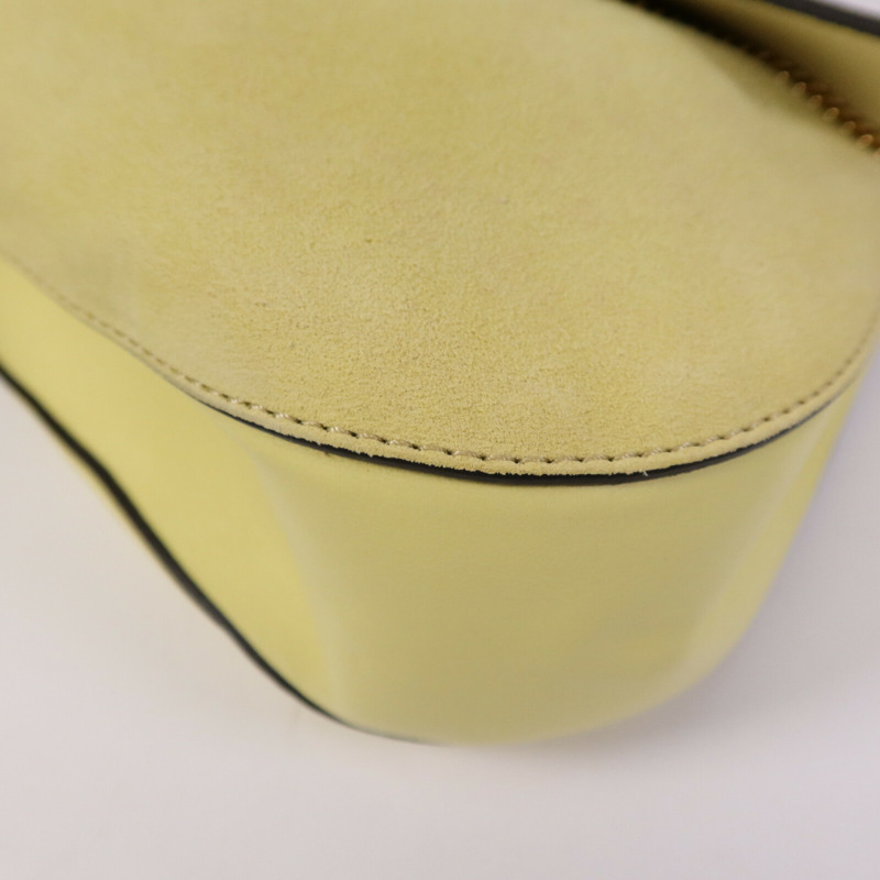 Chloe 麂皮/羊皮皮革Drew金扣鏈帶肩背袋-10