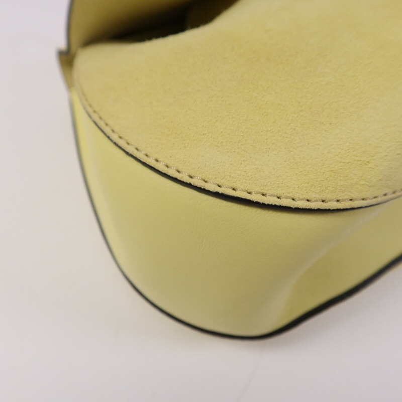 Chloe 麂皮/羊皮皮革Drew金扣鏈帶肩背袋-11