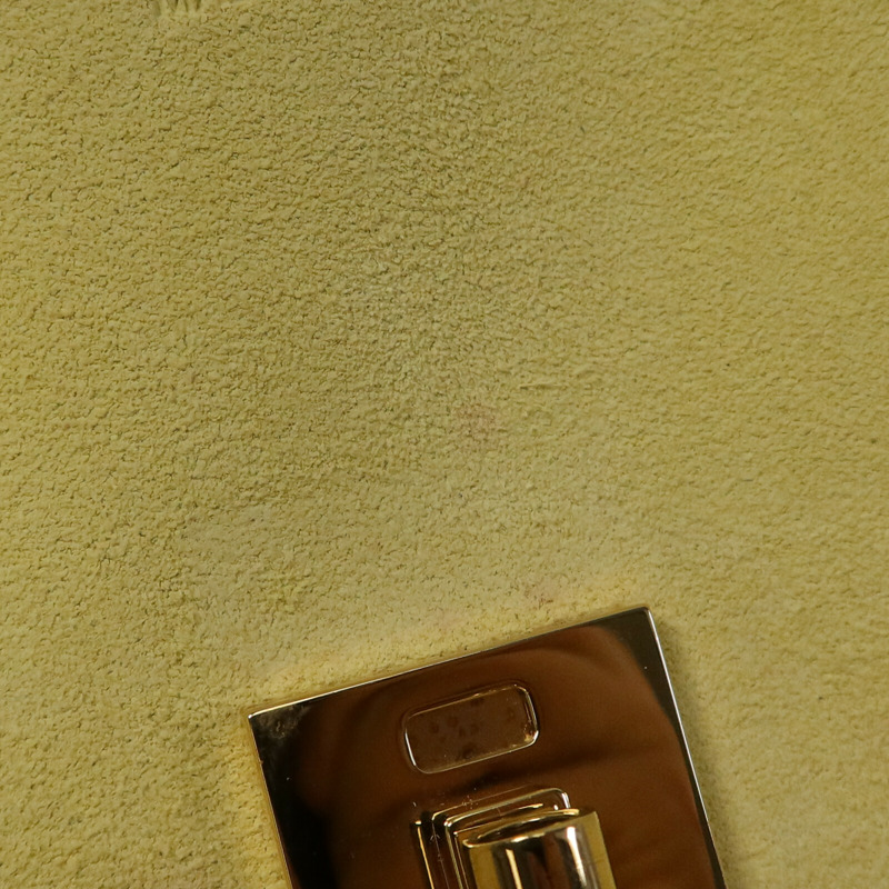 Chloe 麂皮/羊皮皮革Drew金扣鏈帶肩背袋-15