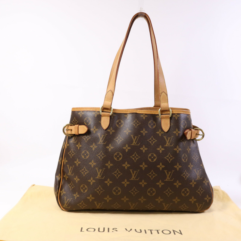 LOUIS VUITTON Monogram Batignolles Horizontal金扣肩背袋-9