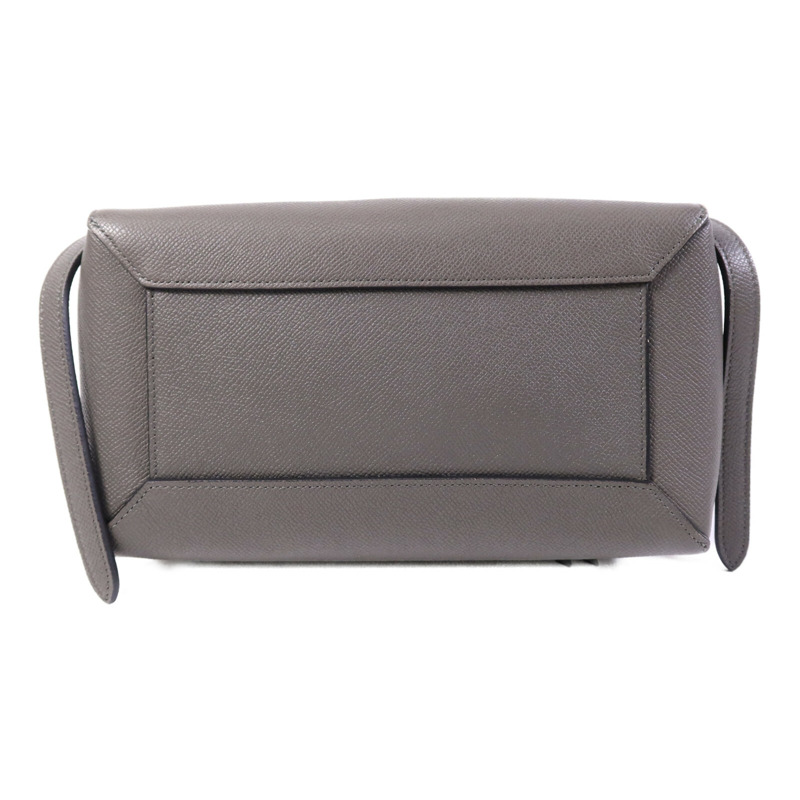 CELINE 牛皮皮革Micro Belt Bag金扣手挽肩背兩用袋-3