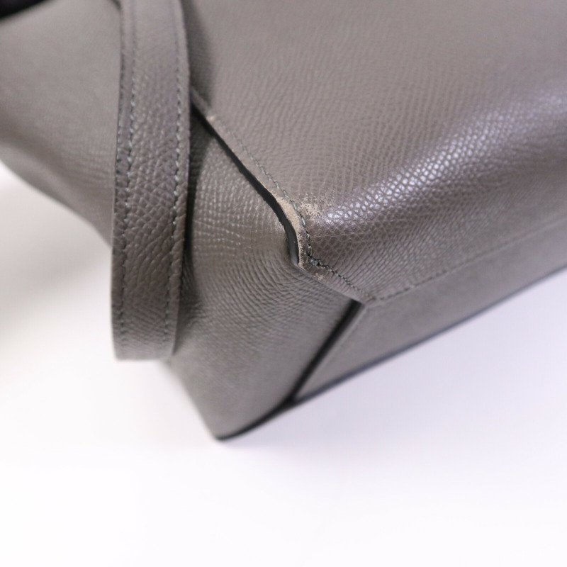 CELINE 牛皮皮革Micro Belt Bag金扣手挽肩背兩用袋-11