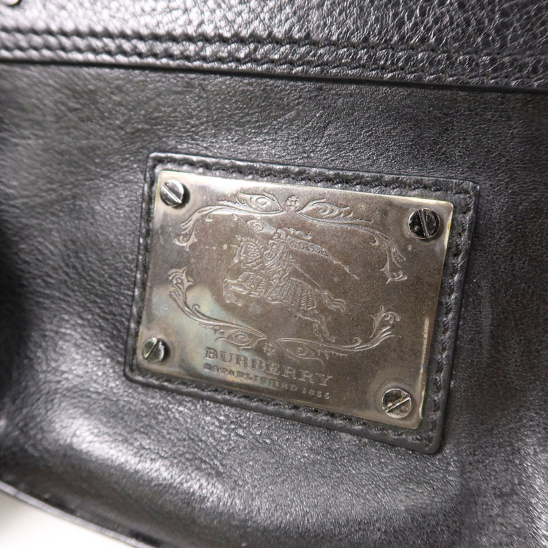 BURBERRY 牛皮皮革Shoulder Bag肩背袋-6