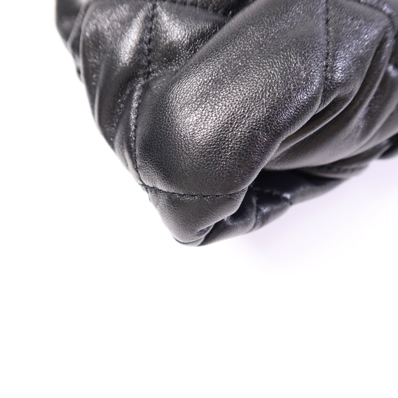 CHANEL 羊皮皮革Chain Shoulder Bag金扣鏈帶肩背袋-13