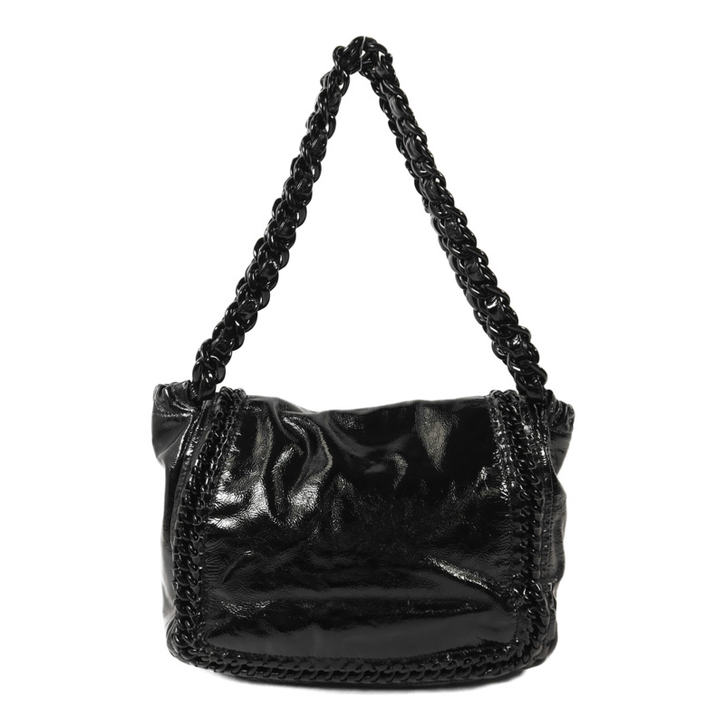 CHANEL 漆皮皮革Shoulder Bag肩背袋-1