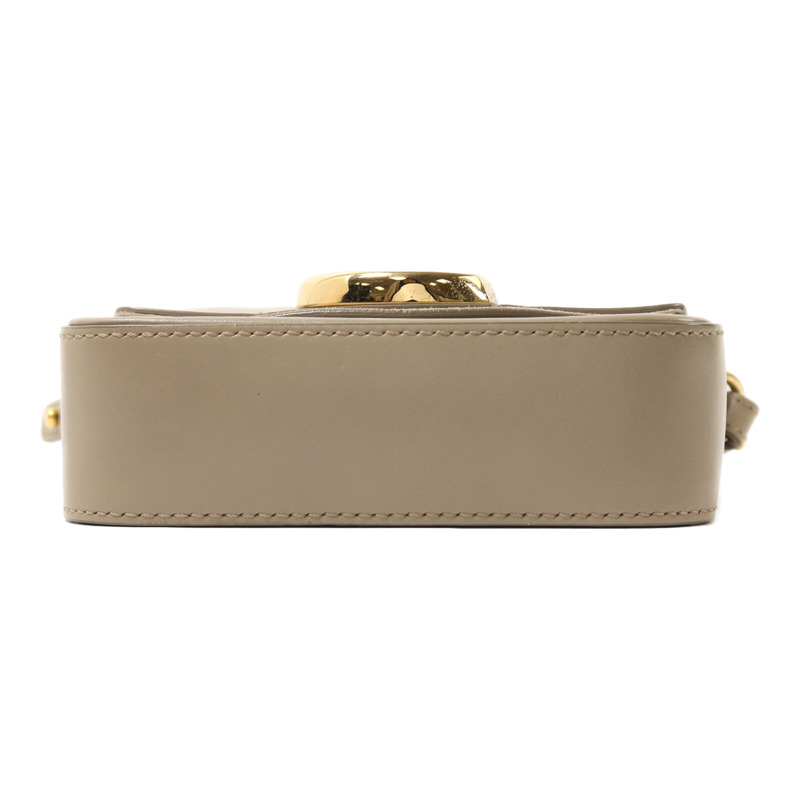 Chloe 牛皮皮革C Bag金扣手挽肩背兩用袋-3