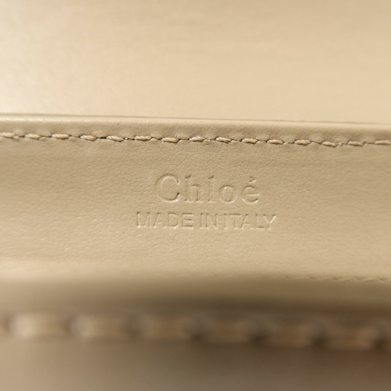 Chloe 牛皮皮革C Bag金扣手挽肩背兩用袋-5