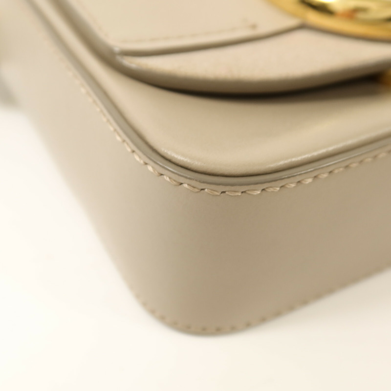 Chloe 牛皮皮革C Bag金扣手挽肩背兩用袋-9