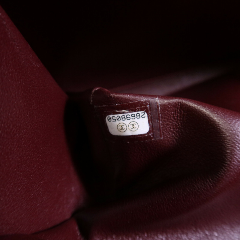 CHANEL 牛皮皮革2.55 Large金扣鏈帶肩背袋-7