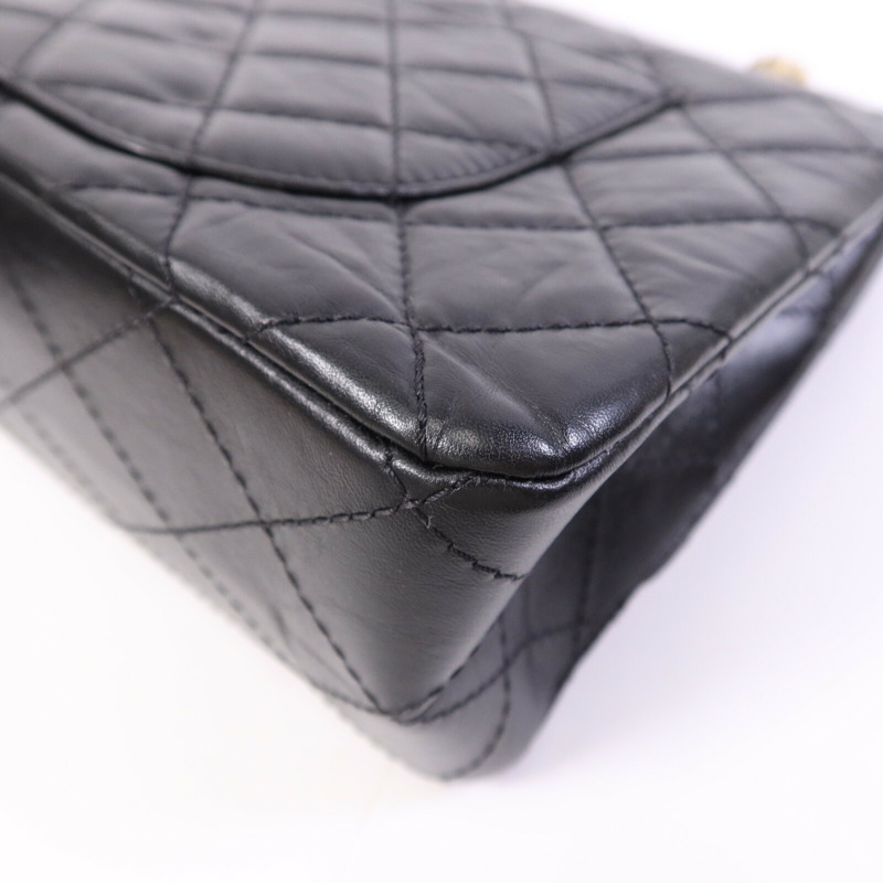 CHANEL 牛皮皮革2.55 Large金扣鏈帶肩背袋-11