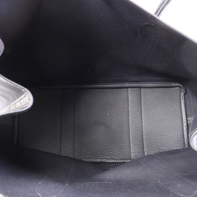 HERMES 帆布GardenParty PM銀扣手挽袋-4