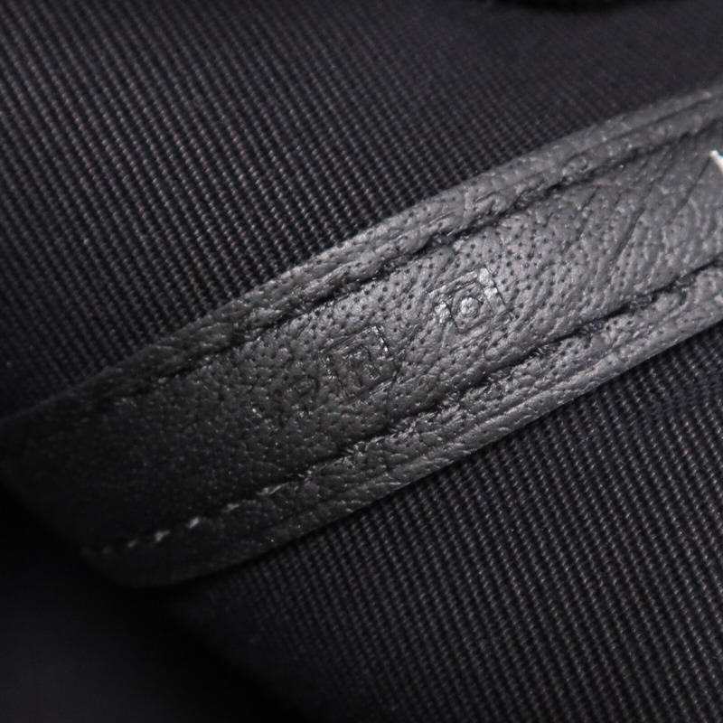 HERMES 帆布GardenParty PM銀扣手挽袋-7