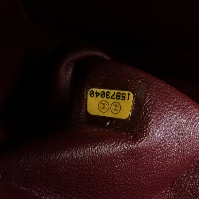 CHANEL 牛皮皮革2.55 Medium銀扣鏈帶肩背袋-7