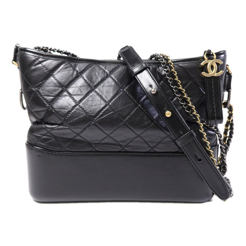 CHANEL 牛皮皮革Gabrielle Large鏈帶肩背袋