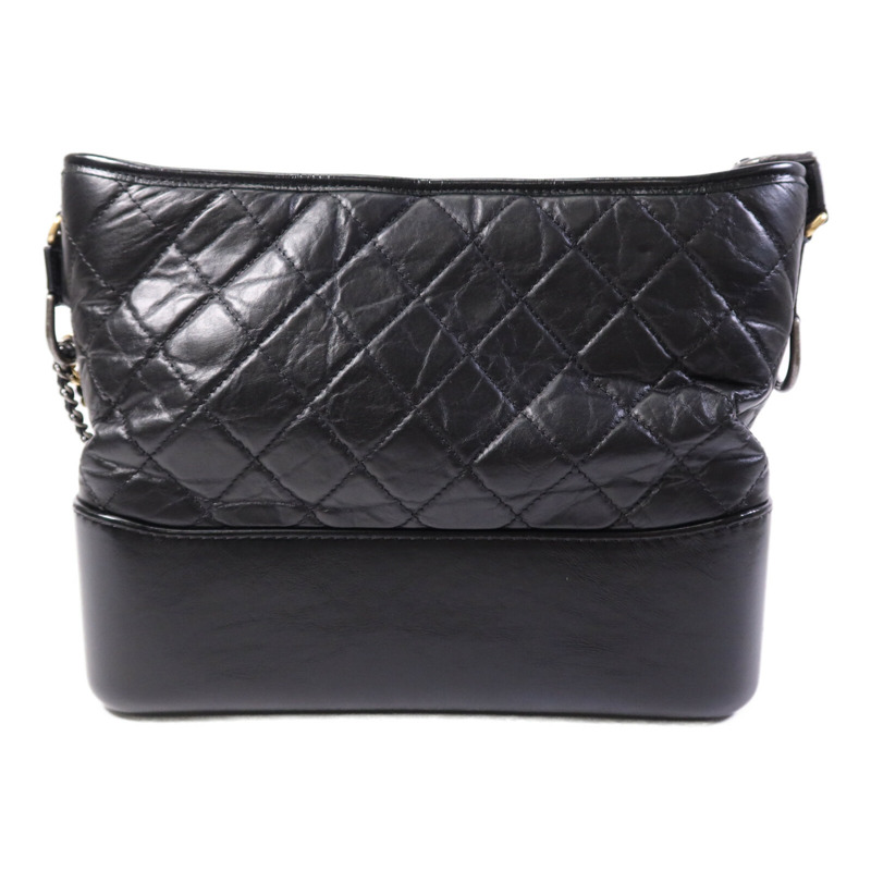 CHANEL 牛皮皮革Gabrielle Large鏈帶肩背袋-1