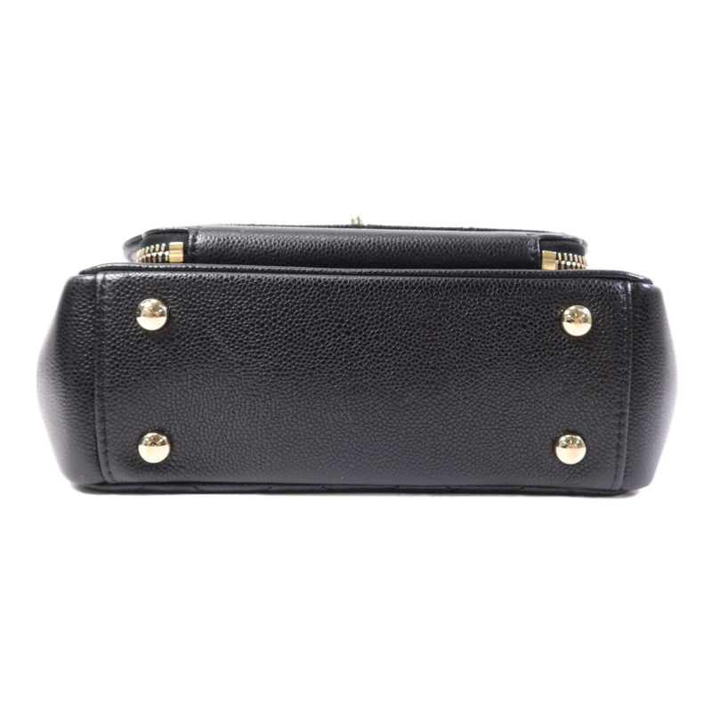 CHANEL 牛皮皮革Business Affinity金扣手挽肩背兩用袋-3