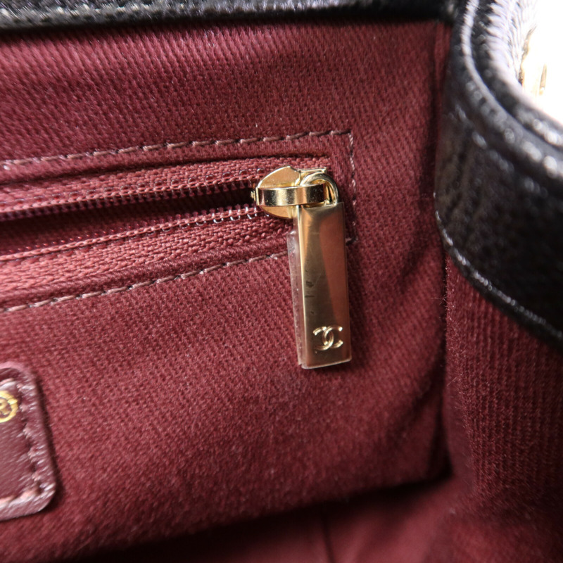 CHANEL 牛皮皮革Business Affinity金扣手挽肩背兩用袋-7