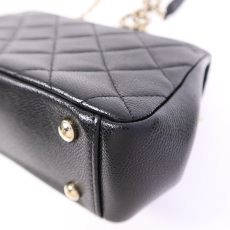 CHANEL 牛皮皮革Business Affinity金扣手挽肩背兩用袋-13