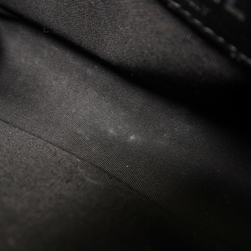 CHANEL 羊皮皮革Boy 25銀扣鏈帶肩背袋-15